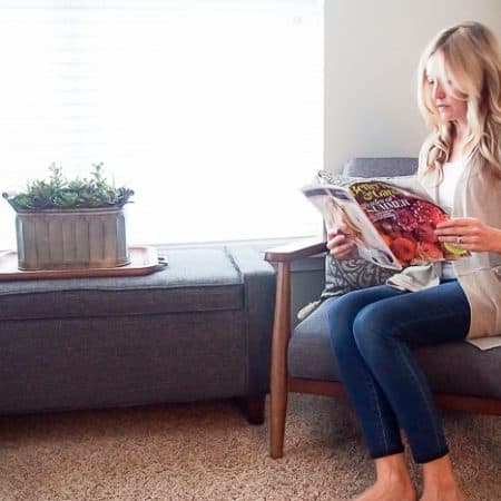Mid Century Modern Furniture mini-makeover and inspiration