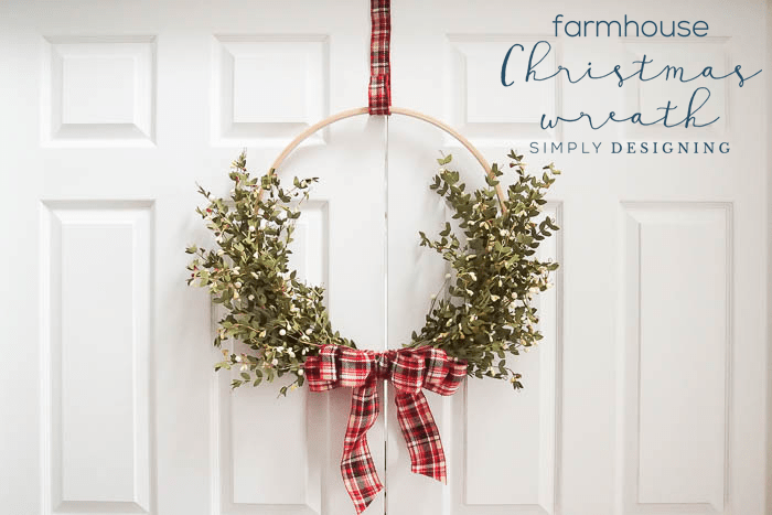 Farmhouse Christmas Wreath | How to make a Farmhouse Christmas Wreath | 13 | st patricks day print