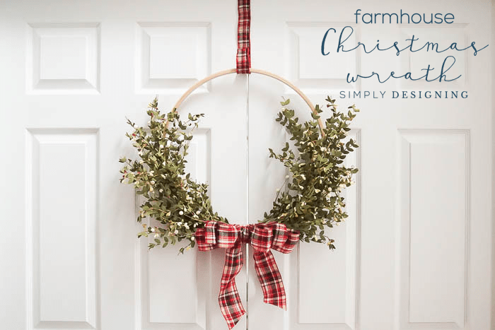 Farmhouse Christmas Wreath