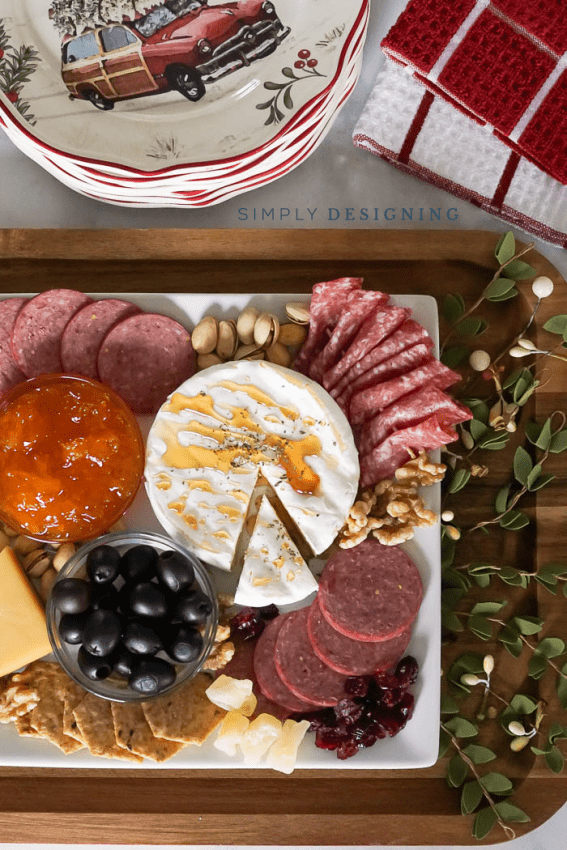 Charcuterie Board - Christmas Dishes - Christmas Appetizers