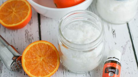 Orange DIY Sugar Scrub Recipe