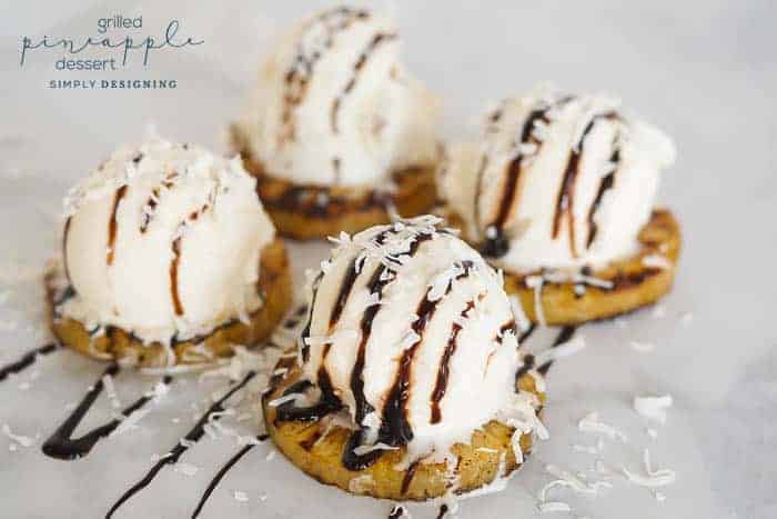 Scrumptious Pineapple Dessert | Grilled Pineapple Slices and a Scrumptious Grilled Pineapple Dessert | 39 | make a vinyl stencil