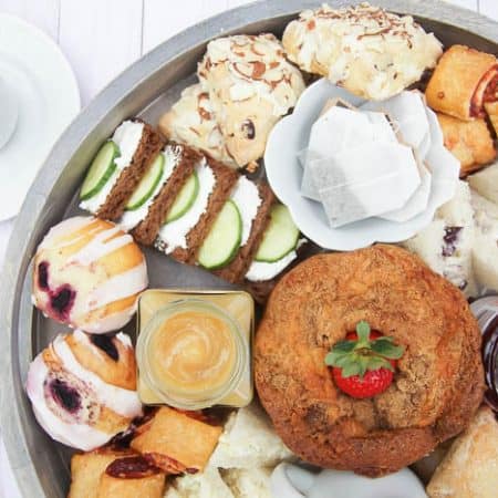 English Tea Charcuterie Board