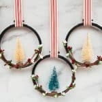 DIY farmhouse christmas ornaments