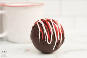 Peppermint Hot Chocolate Bombs