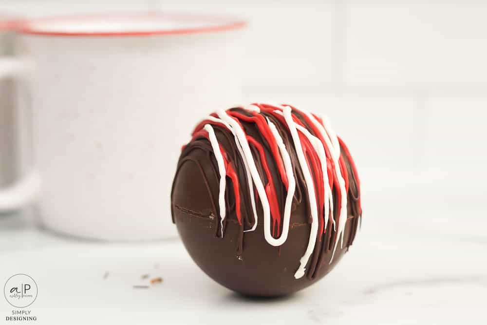 Hot Chocolate Bomb 01107 | Peppermint Hot Chocolate Bombs | 36 | color blocked easter eggs